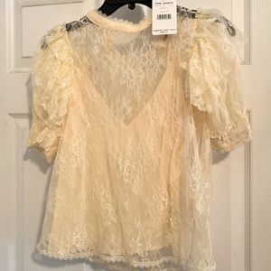 Free People, blouse New with tag size S